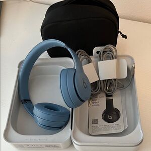 Beats Solo 4 by Dre Blue Headphones